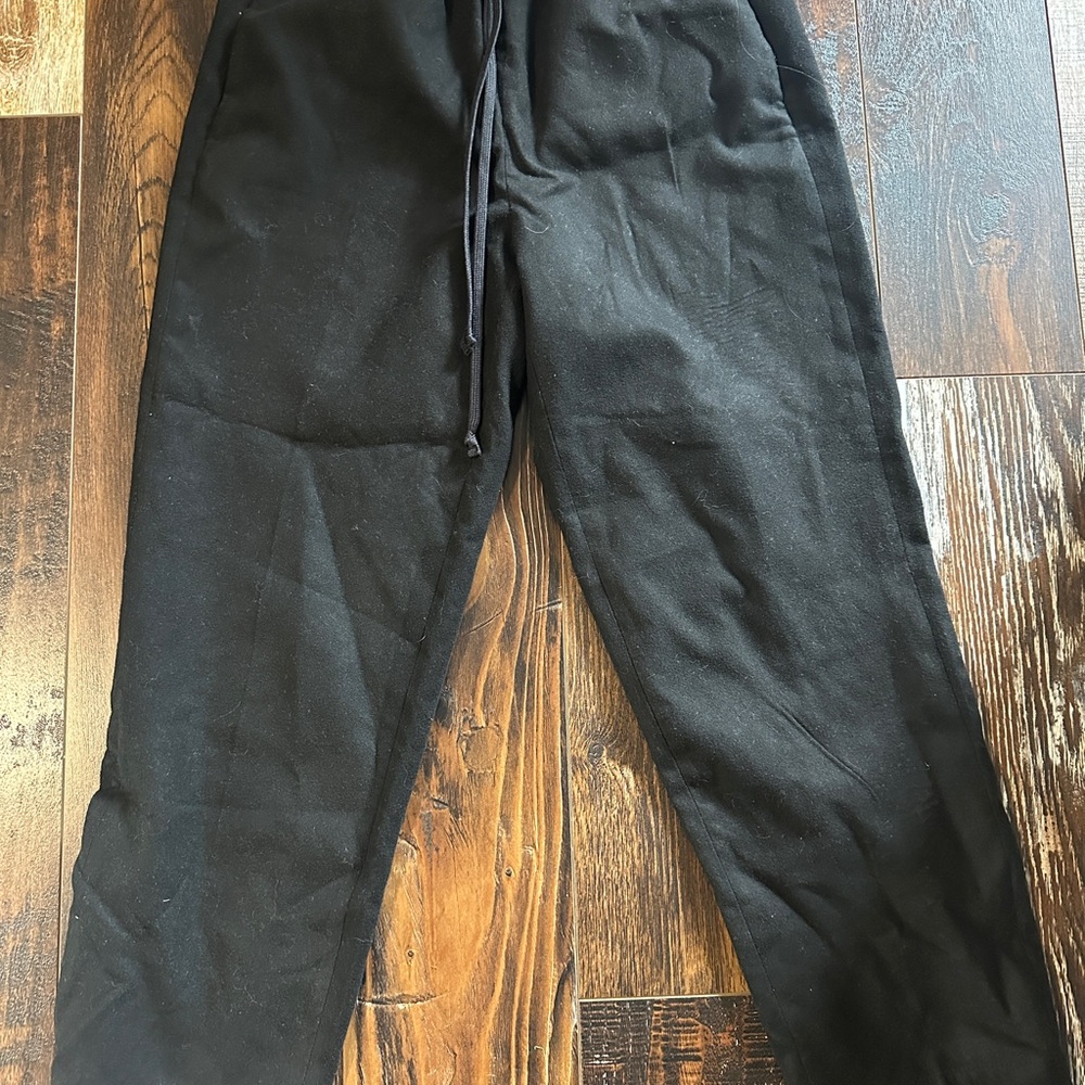 Babaton Black Relaxed Fit Pant